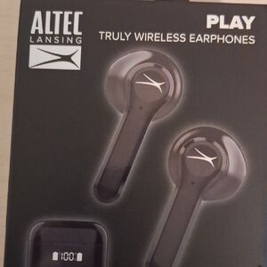 Black Wireless Earphones
